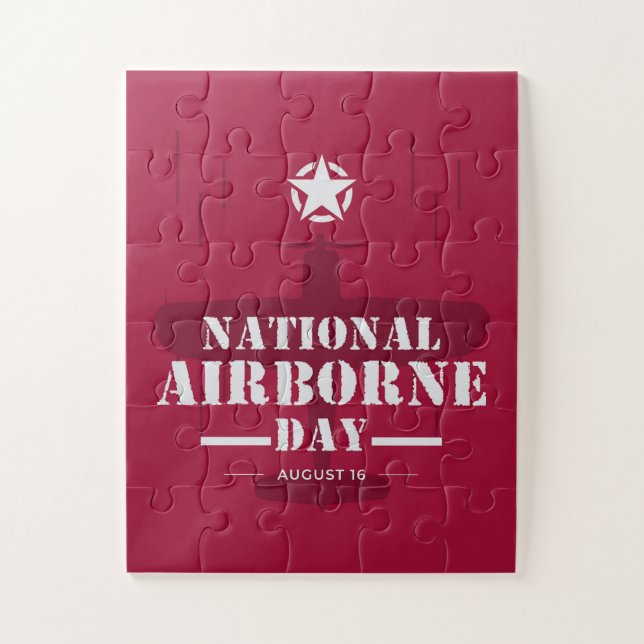 Nationaler Im Flugzeug Tag Puzzle (Vertikal)