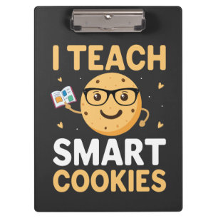 Nationaler Keks-Tag, ich unterrichte Smart Cookies Klemmbrett