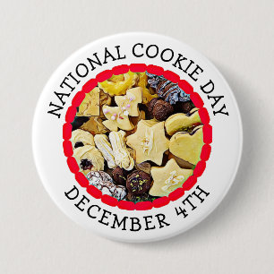 Nationaler Kochtag 4. Dezember Button