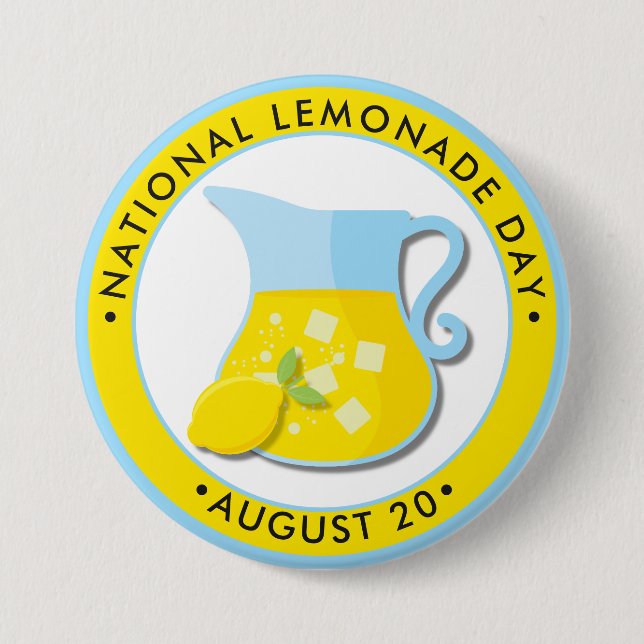 Nationaler Lemonade-Tag Button (Vorderseite)