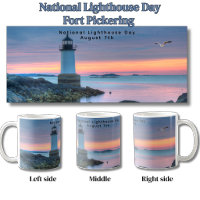 Nationaler Leuchtturm-Tag Fort Pickering Szene