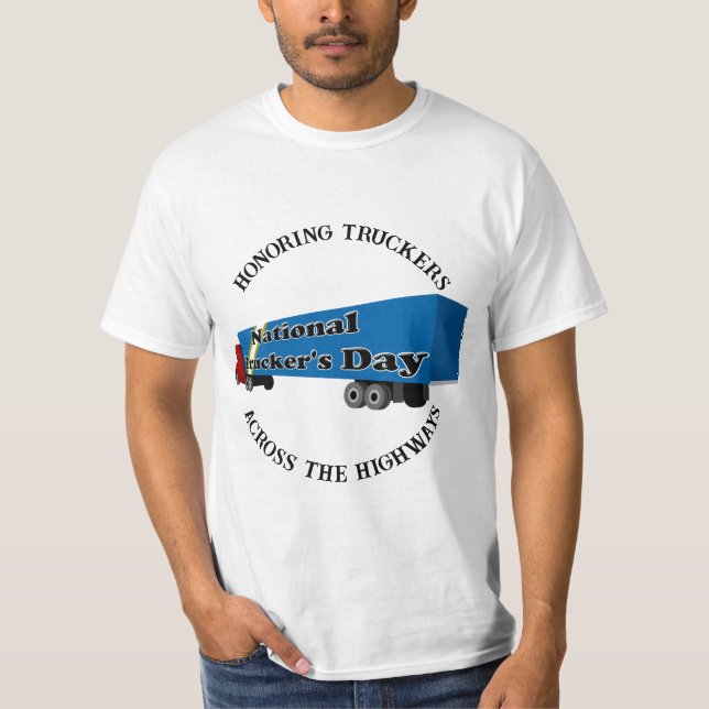 Nationaler LKW-Tag T-Shirt (Vorderseite)