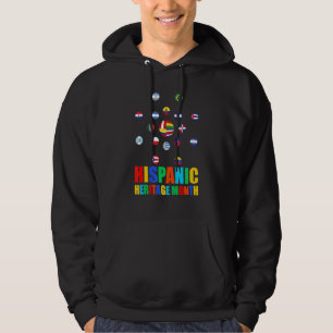 Nationaler Monat der hispanischen Kultur Kind-Feie Hoodie