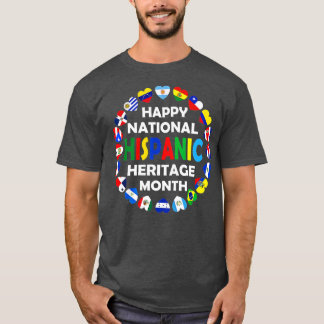 Nationaler Monat des hispanischen Erbes Latino All T-Shirt