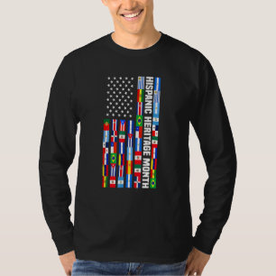 Nationaler Monat des hispanischen Erbes spanischsp T-Shirt