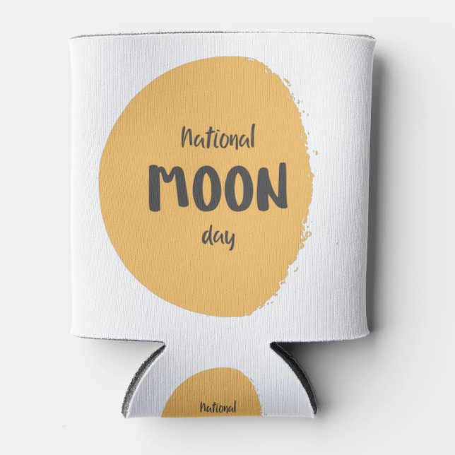 Nationaler Mondtag Dosenkühler (Vorderseite)
