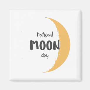 Nationaler Mondtag Magnet