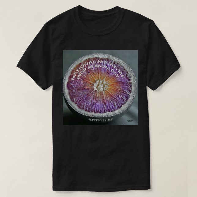 Nationaler Nr.-Rhyme-Tag (oder Grund) T-Shirt (Design vorne)