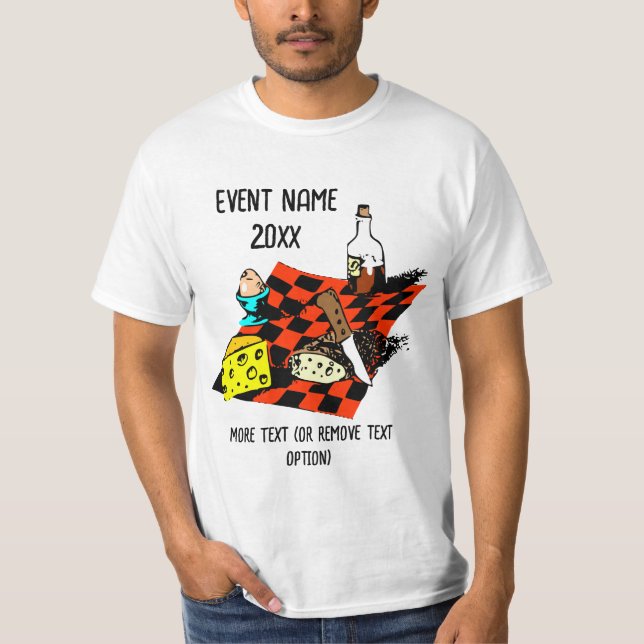 Nationaler Picnic-Monat T-Shirt (Vorderseite)