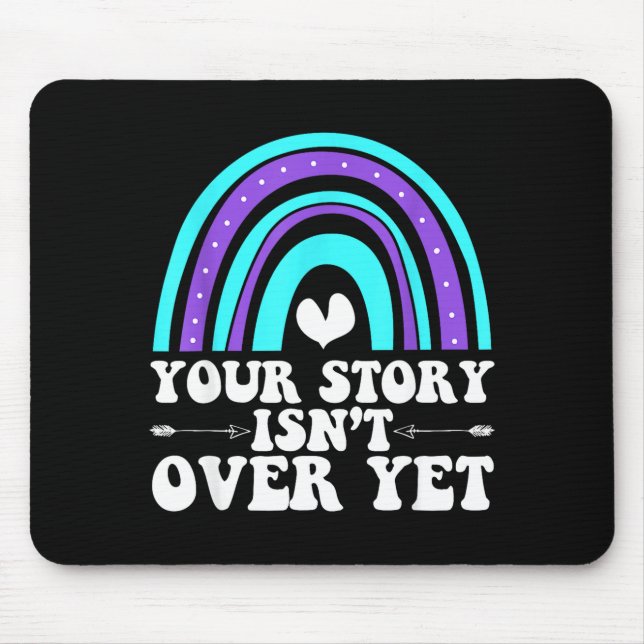 Nationaler Präventionsmonat Krieger  Mousepad (Vorne)
