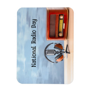 Nationaler Radiotag Magnet