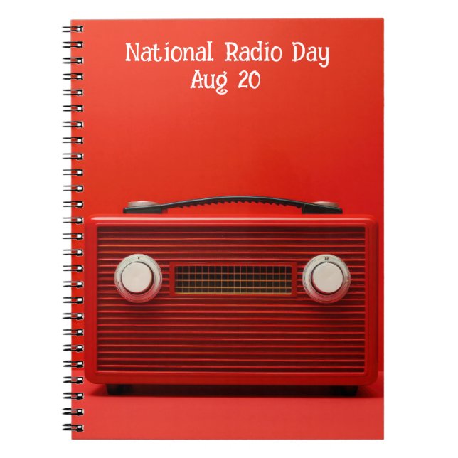 Nationaler Radiotag Notizblock (Vorderseite)