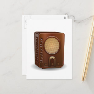 Nationaler Radiotag Postkarte