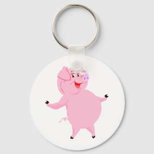 Nationaler Schwein-Tag am 1. März Schlüsselanhänger
