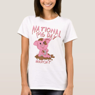 Nationaler Schweintag T-Shirt