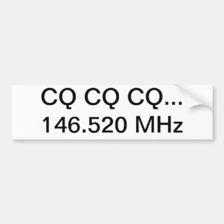 Nationaler Simplexfrequenz-Autoaufkleber Autoaufkleber