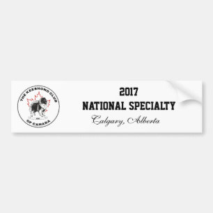 Nationaler Spezialitäten-Autoaufkleber 2017 KCC Autoaufkleber