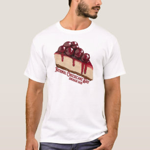 Nationaler Tag der Käsekuchen T-Shirt
