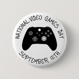Nationaler Tag der Videospiele, 12. September Button