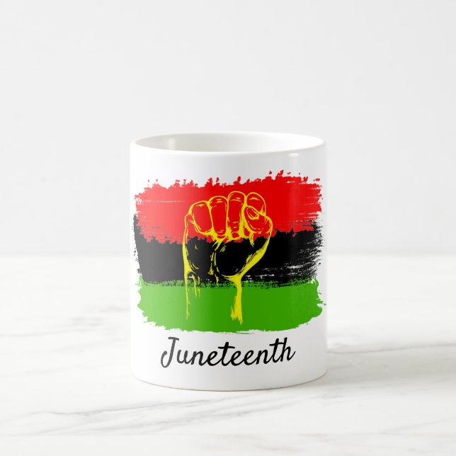 Nationaler Unabhängigkeitstag der Junitag Kaffeetasse (Mittel)