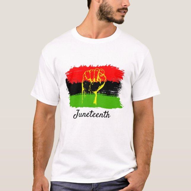Nationaler Unabhängigkeitstag der Junitag T-Shirt (Vorderseite)