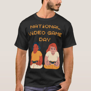 Nationaler Videospieltag T-Shirt