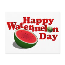 Nationaler Wassermelonen-Tag