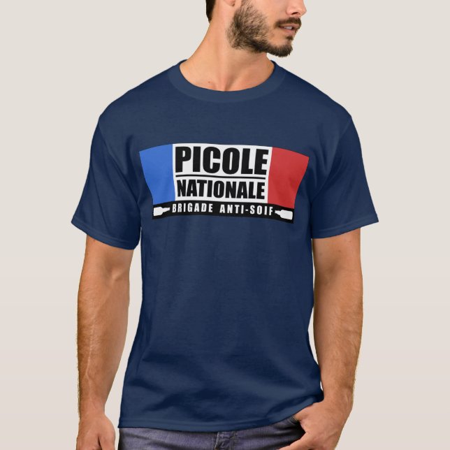 Nationaler Wein T-Shirt (Vorderseite)