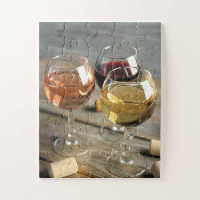 Nationaler Weintag Puzzle (Vertikal)