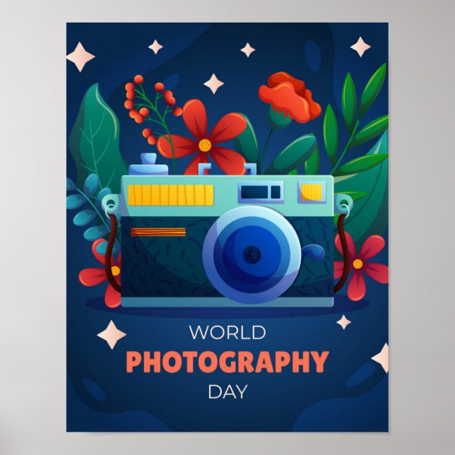 Nationaler Weltfotografstag Poster (Vorne)