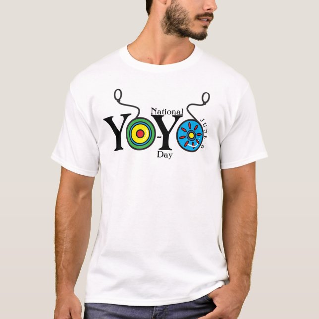 Nationaler Yo-Yo-Tag T-Shirt (Vorderseite)