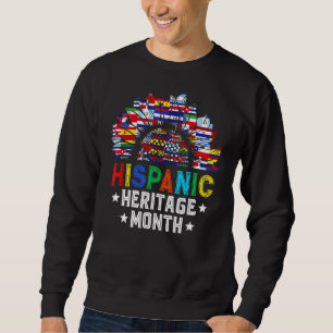 Nationalerbe Montag Dekorationsflaggen Sweatshirt