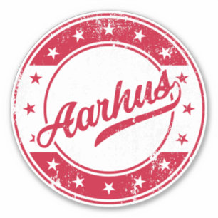 Nationales Aarhus Denmark Sticker