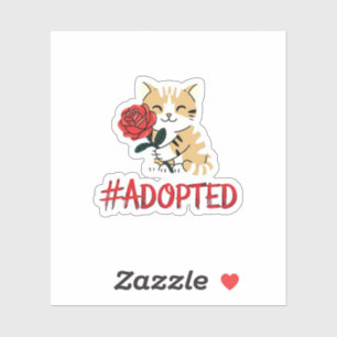 Nationales Adoption Monat Celebrate Familienbewuss Aufkleber