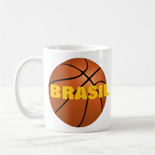Nationales brasilianisches Basketballteam "Verlass Tasse