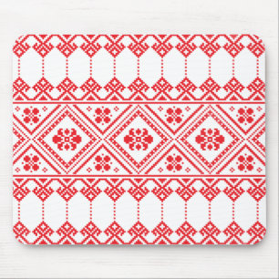 Nationales Design der Ukraine anpassen Mousepad