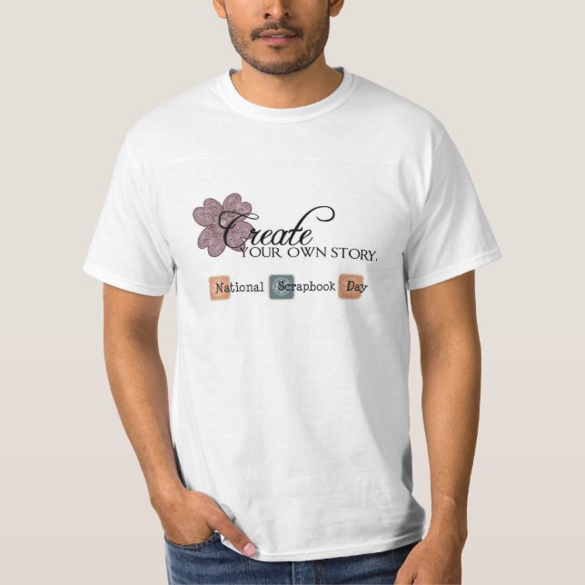Nationales Einklebebuch-Tagest-shirt T-Shirt (Vorderseite)