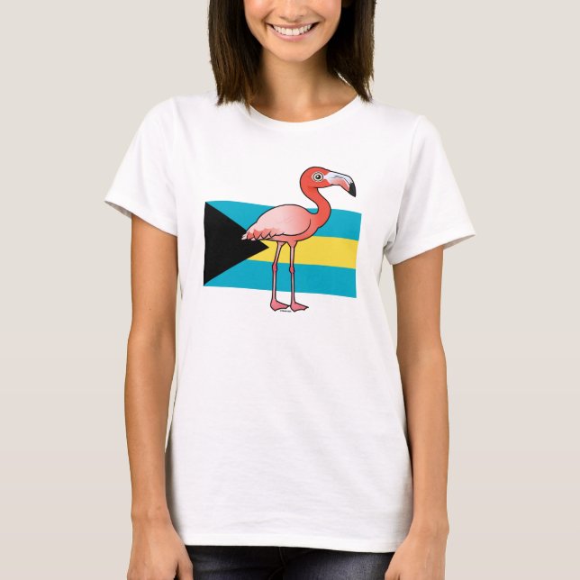 Nationales Geburtsland der Bahamas T-Shirt (Vorderseite)