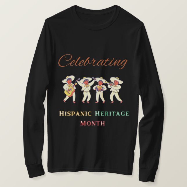 NATIONALES Hispanisches Erbe MONAT 2022 T - Shirt (Design vorne)