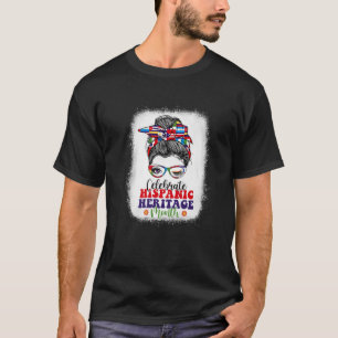 Nationales hispanisches Erbe Monat Hippie Frauen S T-Shirt