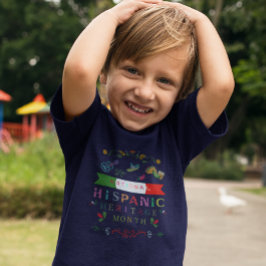 NATIONALES HISPANISCHES ERBE MONATLICHE GESTALTUNG T-Shirt