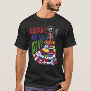 Nationales hispanisches Erbe Monte Cinco de MASI T-Shirt
