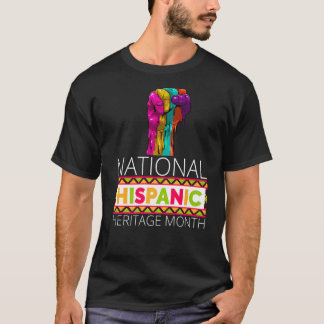Nationales hispanisches Kulturerbe Monat Frauen Ku T-Shirt