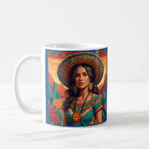 Nationales hispanisches Kulturerbe Monat Kaffeetasse