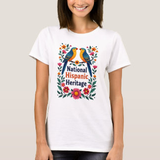 Nationales hispanisches Kulturerbe T-Shirt