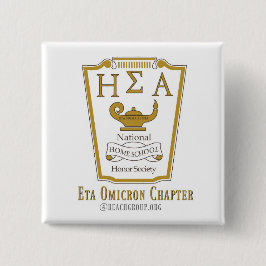 Nationales Homeschool Ehrengesellschafts-Button Button