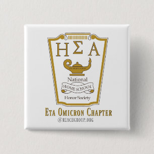 Nationales Homeschool Ehrengesellschafts-Button Button