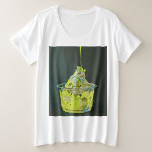 Nationales Ice Cream Day-Geschenk Große Größe T-Shirt