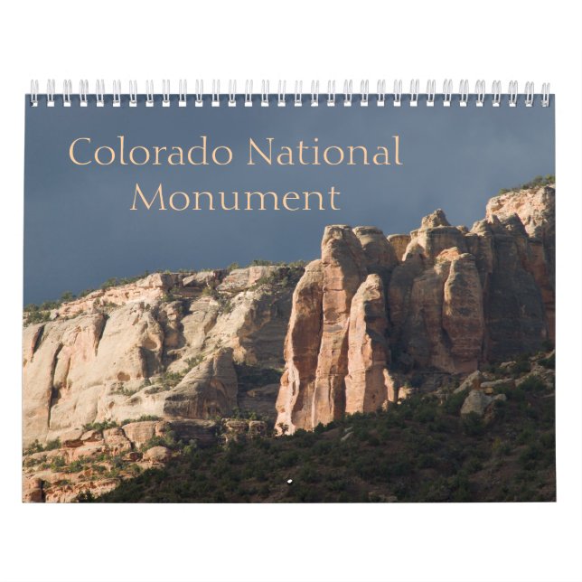 Nationales Monument-Kalender Colorados Kalender (Titelbild)