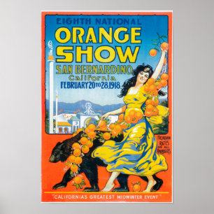 Nationales Orange-ShowPoster #5 Poster